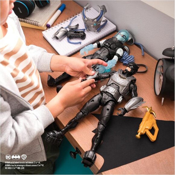 3/$55❤️12" Batman Adventures Battle Pack Batman vs Mr. Freeze Action Figures Set - Picture 8 of 16